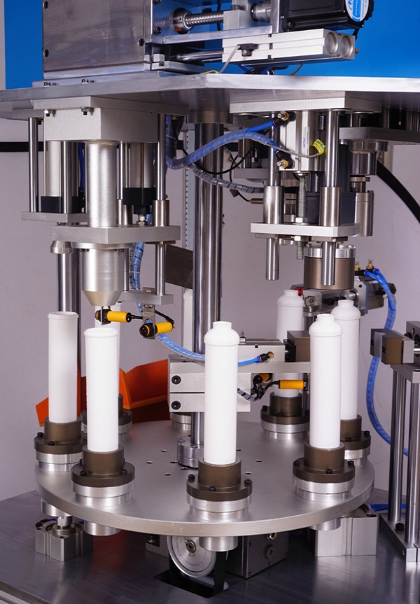 Eight-position filter production
