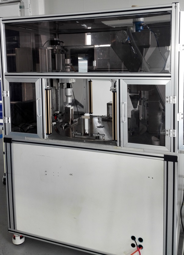 Four-position filter production
